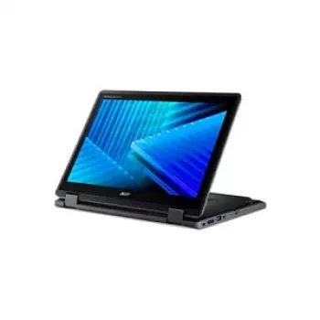 Acer TravelMate B3 Spin 12 TMB312RN-31-TCO 2-in-1 nešiojamas kompiuteris - Intel Pentium Silver N6000 - 8 GB RAM - 256 GB SSD - 11,6 inch Full HD jutiklinis ekranas - Windows 11 Pro Education - vokiška klaviatūra