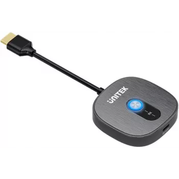 Unitek papildomas belaidis HDMI imtuvas V1711A siųstuvui, juodas