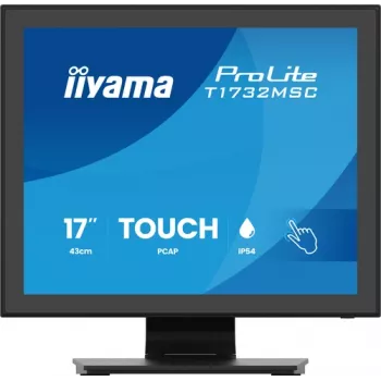 IIYAMA ProLite T1732MSC-B2S 17 inch PCAP Touch Monitor, 1280x1024, TN LED, 10 taškų multi-touch, juoda