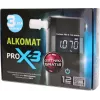 AlcoFind PRO-X-3 Breathalyzer with Mouthpieces, 12-Month Calibration
