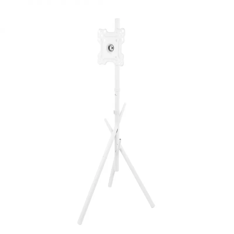 Maclean TV Floor Stand/Mount, 27-55 inch, max. VESA 200x200, max. 60 kg, White, MC-181 W