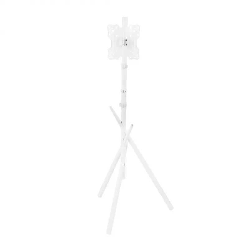 Maclean TV Floor Stand/Mount, 27-55 inch, max. VESA 200x200, max. 60 kg, White, MC-181 W