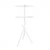 Maclean TV Floor Stand/Mount, 37-80 inch, Max VESA 600x400, Max 60 kg, White, MC-182 W