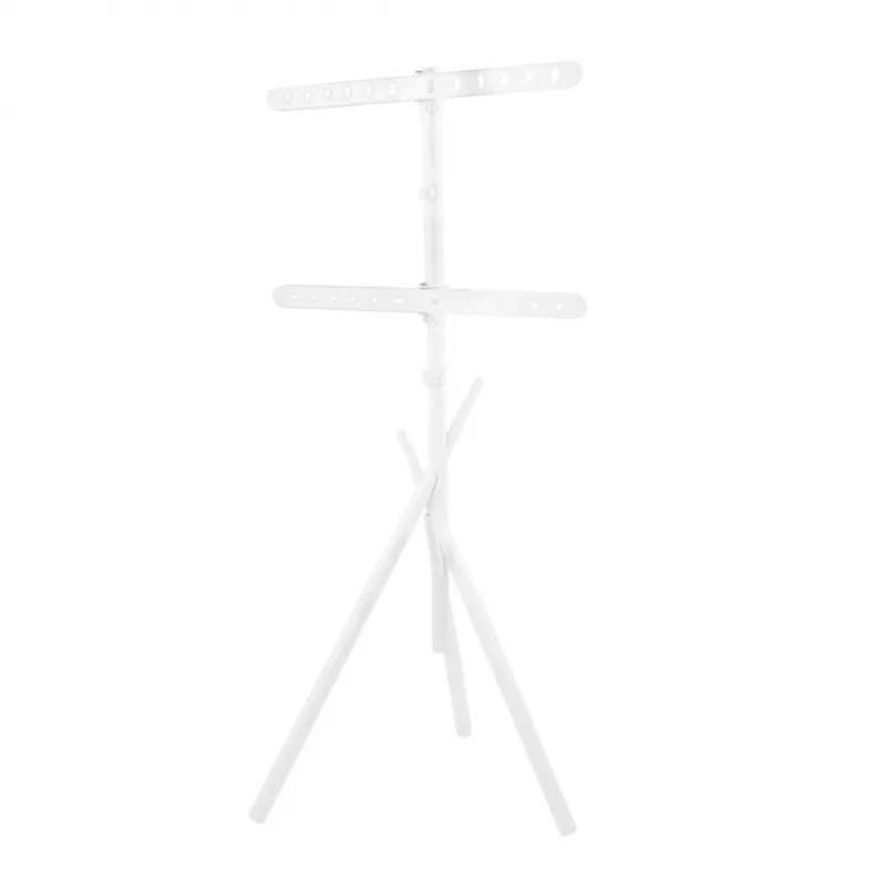 Maclean TV Floor Stand/Mount, 37-80 inch, Max VESA 600x400, Max 60 kg, White, MC-182 W
