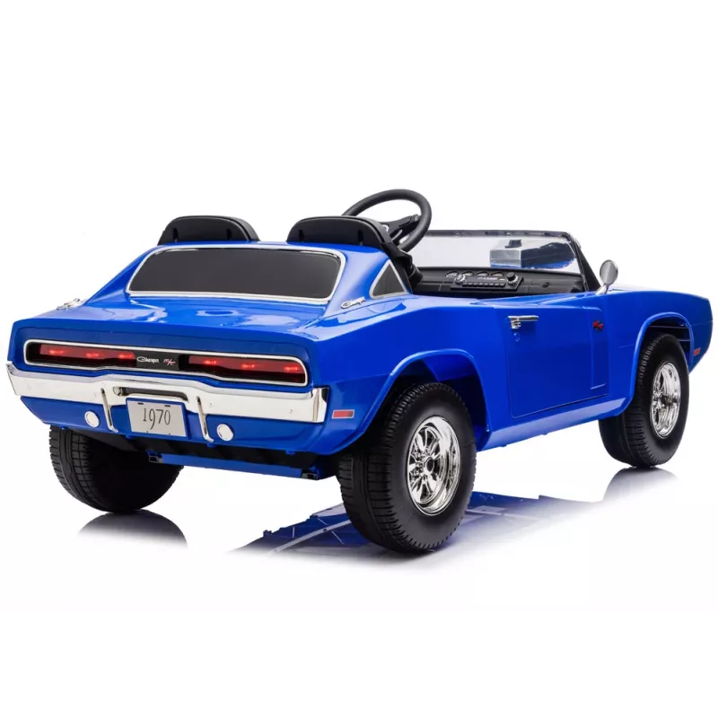 LEAN CARS Dodge Charger R/T DLS-K12 24V 7Ah Blue Battery Car
