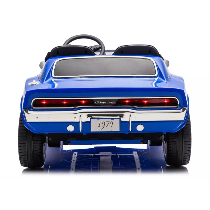 LEAN CARS Dodge Charger R/T DLS-K12 24V 7Ah Blue Battery Car
