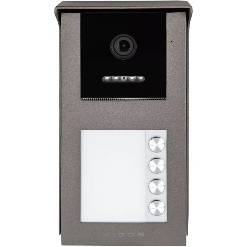 VIDOS IPX S101-4 lauko skydelis 2MP 1080p IP65 vandalams atsparus