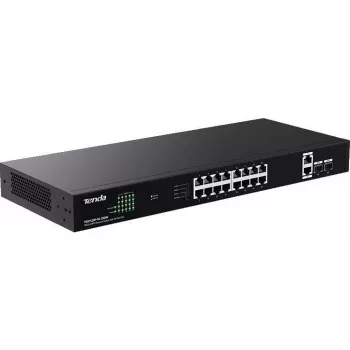 Tenda TEG1120P-16-250W nevaldomas PoE+ jungiklis, 18 prievadų Gigabit, 2 SFP, 250W