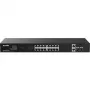 Tenda TEG1120P-16-250W nevaldomas PoE+ jungiklis, 18 prievadų Gigabit, 2 SFP, 250W
