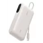 Belkin BOOSTCHARGE Power Bank su ekranu, smėlio spalvos, 10000mAh su USB-C laidu