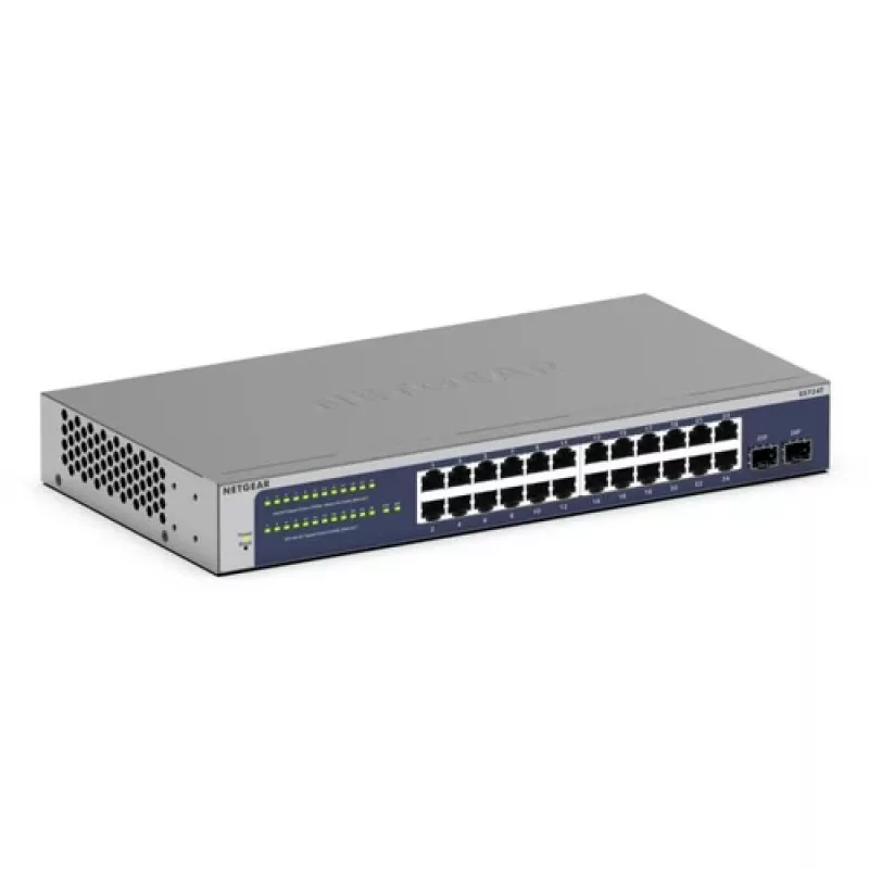 NETGEAR GS724T-600EUS Smart Managed Gigabit Switch 24 Ports 2x SFP