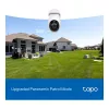 TP-LINK Tapo C560WS V1 tinklo stebėjimo kamera - Pan/Tilt - Lauko - Atspari orams - Spalvotas naktinis matymas - 8 MP - 4K UHD - Fiksuotas židinio nuotolis - Garsas - Belaidis - Wi-Fi 6 - 802.11ax