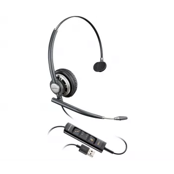 Poly EncorePro HW715 Wired On-Ear Headset with Noise-Cancelling Microphone