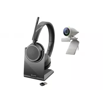 Poly Studio P5 Webcam - 1080p Full HD - Juoda