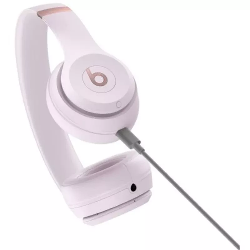 Beats Solo 4 belaidės ausinės Cloud Pink MUW33