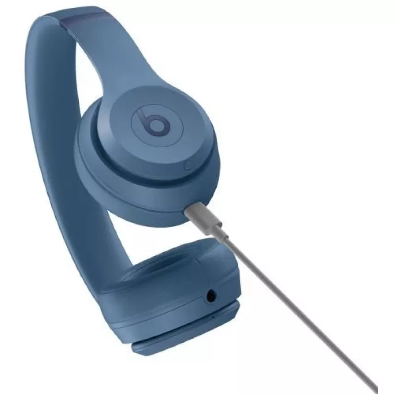 Beats Solo 4 belaidės ausinės Slate Blue MUW43