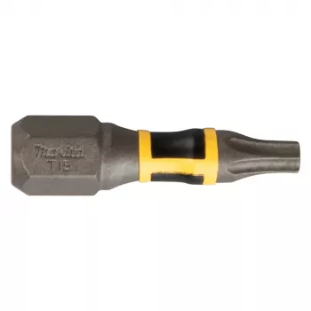 Makita E-25943 Torsion Bit Impact Premier, skirtas smūginiams suktuvams, T15, ilgis 25 mm, 1/4 inch šešiakampis kotas
