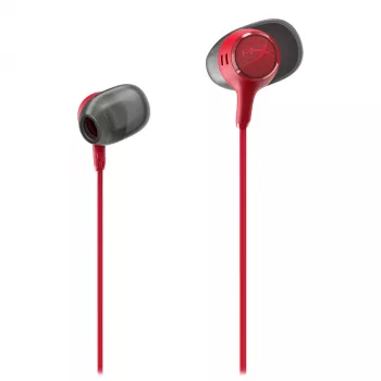 HyperX Cloud Earbuds III (Red) - In-Ear Gaming Headset su integruotu mikrofonu, 14 mm tvarkyklėmis, 3,5 mm laidiniu ryšiu