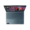 Lenovo Yoga Slim 7 14AKP10 AMD nešiojamas kompiuteris, 14 inch OLED WUXGA, AMD Ryzen AI 5 340, 16GB LPDDR5, 512GB SSD, AMD Radeon 840M grafika, Windows 11 Home, Tidal Teal, Šiaurietiška klaviatūra