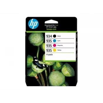 HP 934 Black / 935 CMY rašalo kasetės 4 vnt. rinkinys