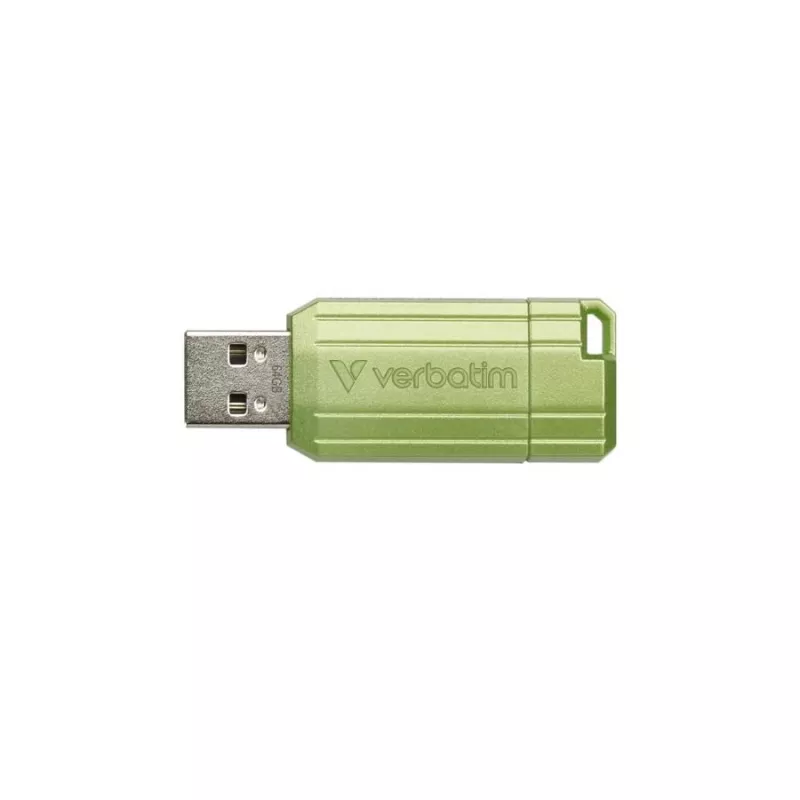 Verbatim Store n Go Pinstripe USB 2.0 Eucalyptus Green 64GB USB Flash Drive