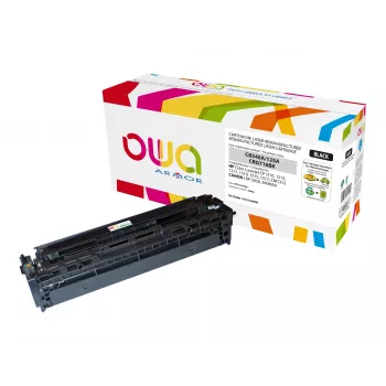 ARMOR juoda suderinama tonerio kasetė, skirta HP Color LaserJet CM1312 MFP (2 200 puslapių)