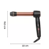 Rowenta CF4620E0 Twist Curl Garbanojimo lygintuvas - Keraminis, jonų kondicionavimas, 27/32/38 mm, LCD ekranas, 86 W, juoda/varinė