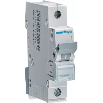 Hager MCN125E MCB 1P C 25A 6kA Automatinis jungiklis