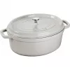 STAUB LA COCOTTE Ketaus puodas ovalus 3,2 L, trumelinis pilkas