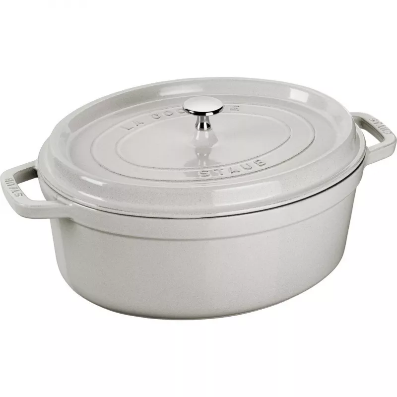 STAUB LA COCOTTE Ketaus puodas ovalus 3,2 L, trumelinis pilkas