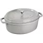 STAUB LA COCOTTE Ketaus puodas ovalus 3,2 L, trumelinis pilkas