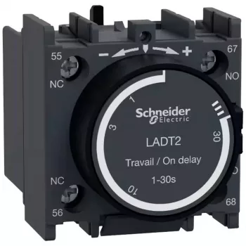 APC Schneider Electric LADR2 Pagalbinis kontaktų blokas, 1NO+1NC, baltas, TeSys D