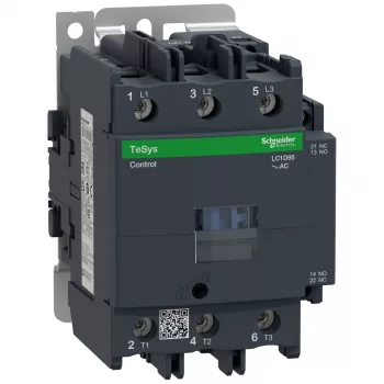 APC Schneider Electric LC1D95P7 TeSys D Motorinis Kontaktorius, 3 Poliai, 95 A, 230 V AC, 1 NO + 1 NC Pagalbiniai Kontaktai