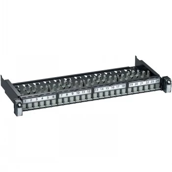 Schneider Electric Actassi 19-C Patch Panel Sliding Evo 19 1U 24-Port S-One STP Cat6