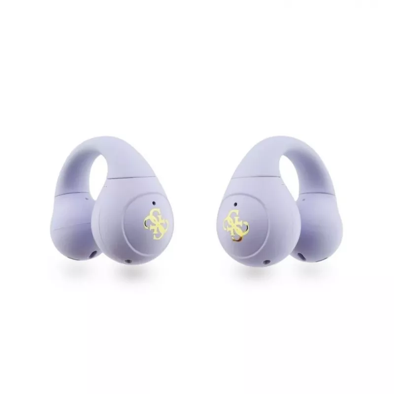 Guess Mini Classic Open-Ear belaidės ausinės violetinės