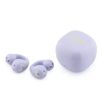 Guess Mini Classic Open-Ear belaidės ausinės violetinės