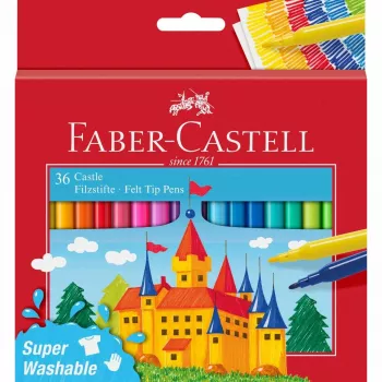 FABER-CASTELL Connector Pen 36-Piece Cardboard Box