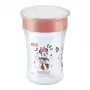 NUK Disney Mickey Mouse Magic Cup 230ml Red Training Cup su 360° gėrimo krašteliu