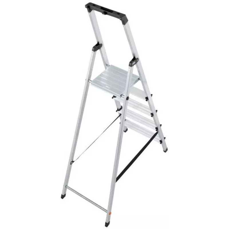 Krause SOLIDY 1x5 126238 Vienpusės kopėčios, 5 laipteliai, aliuminis, 150 kg apkrova