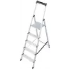 Krause SOLIDY 1x5 126238 Vienpusės kopėčios, 5 laipteliai, aliuminis, 150 kg apkrova