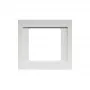 Berker K.1 1-Gang Cover Frame Polar White Vertical
