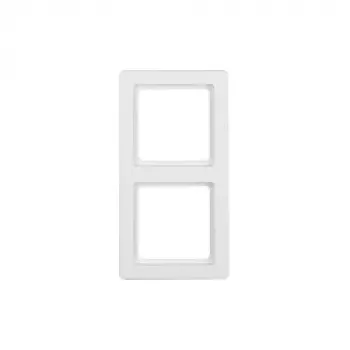 Berker Q.1 2-jų rėmelis Polar White Velvet
