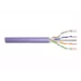 DIGITUS Cat.6 U/UTP B2ca montavimo kabelis, AWG23/1, LSOH, 500 m, violetinis, ritė