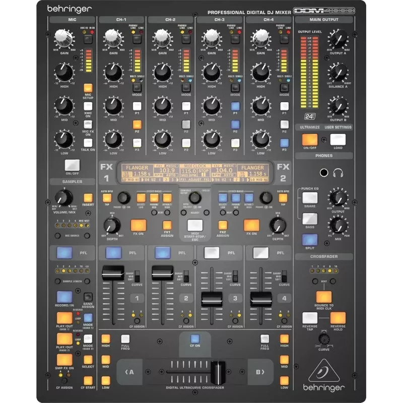 Behringer DDM4000 Digital DJ Mixer 5 Channels