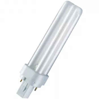 OSRAM DULUX D 18W/830 G24d-2 kompaktiška fluorescencinė lempa, šilta balta
