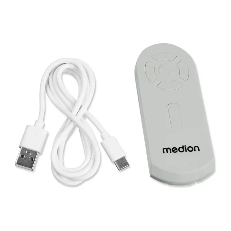 MEDION LIFE Camping Fan E10 TF (MD 12065) Pilka/Balta
