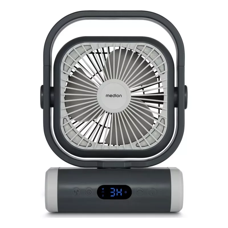 MEDION LIFE Camping Fan E10 TF (MD 12065) Pilka/Balta