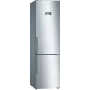 Bosch KGN397LEQ Laisvai pastatomas šaldytuvas-šaldiklis su NoFrost, VitaFresh, 363L, Inox-look, energijos klasė E