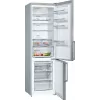 Bosch KGN397LEQ Laisvai pastatomas šaldytuvas-šaldiklis su NoFrost, VitaFresh, 363L, Inox-look, energijos klasė E