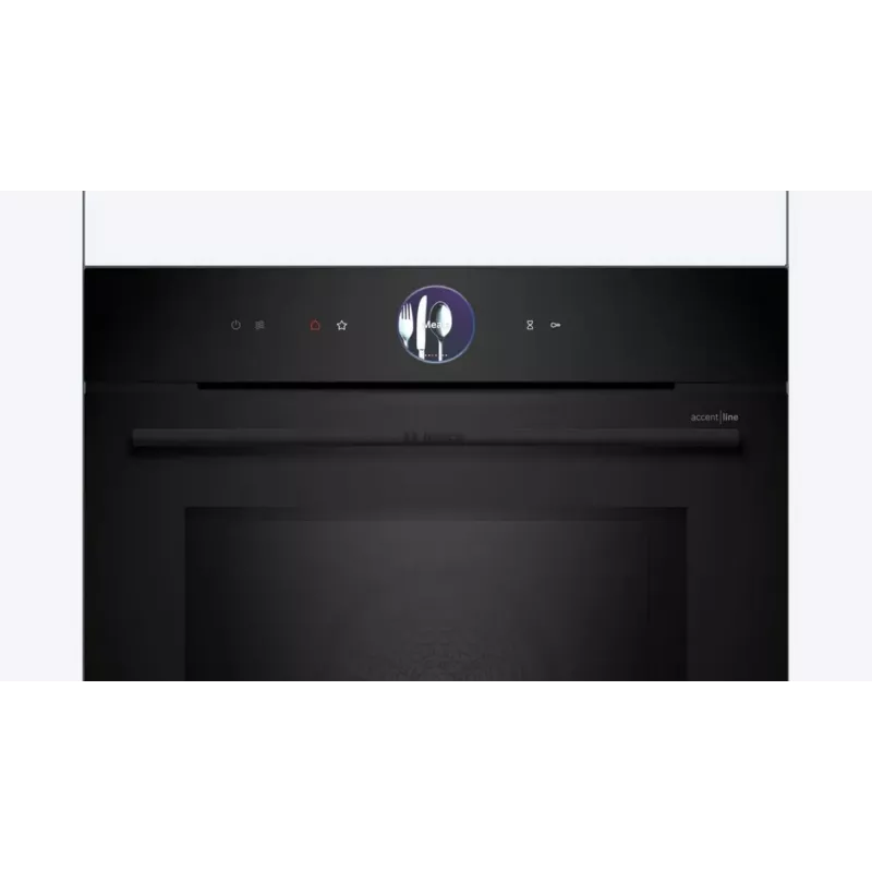 Bosch HMG976KB1 Series 8 įmontuojama mikrobangų krosnelė su garų pagalba, 71 L, juoda